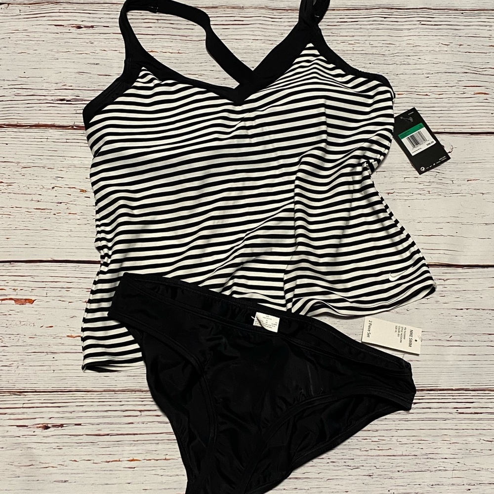 NWT NIKE TANKINI 2 PIECE SWIMSUIT